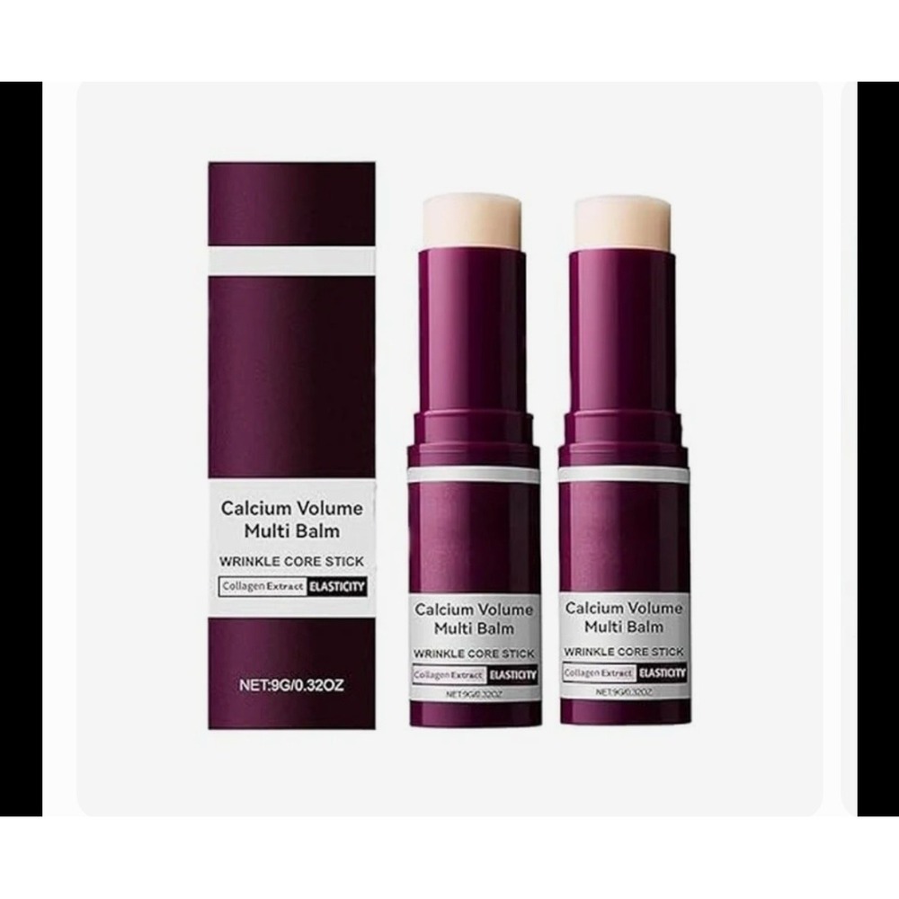 Calcium volume multi balm wrinkle core stick 2piece New